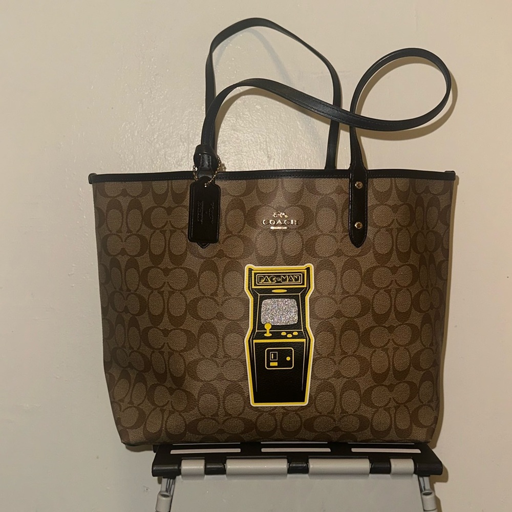 Coach x Pac-Man Tote Bag